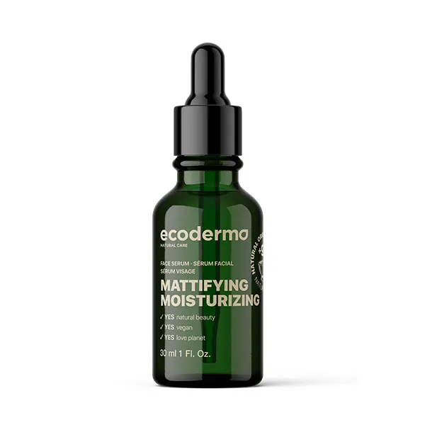 Матирующая увлажняющая сыворотка для лица Mattifying Moisturizing Serum Ecoderma, 1 UD
Матирующая увлажняющая сыворотка для лица Mattifying Moisturizing Serum Ecoderma, 1 UD