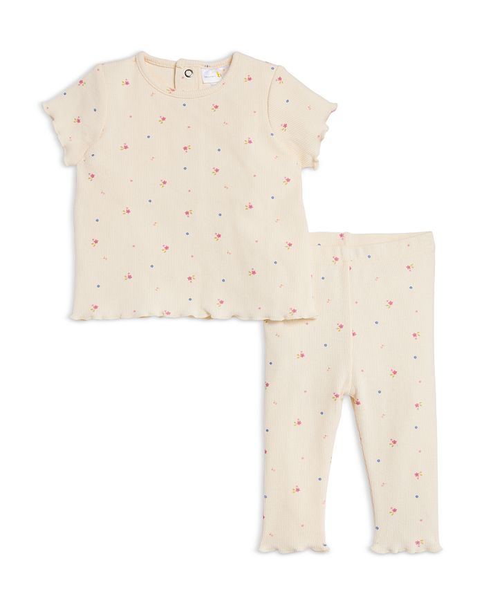 Детский комплект из ребристого трикотажа: топ и леггинсы для девочек - эксклюзив Bloomie's Baby, слоновая кость/кремовый
Детский комплект из ребристого трикотажа: топ и леггинсы для девочек - эксклюзив Bloomie's Baby, слоновая кость/кремовый