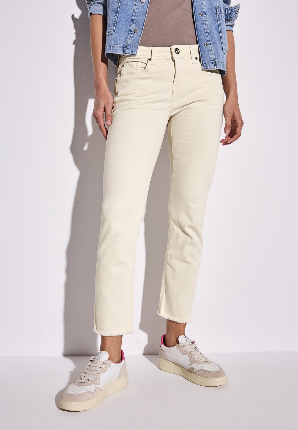 Джинсы облегающего кроя Street One, светло-желтый
Джинсы облегающего кроя Street One, светло-желтый