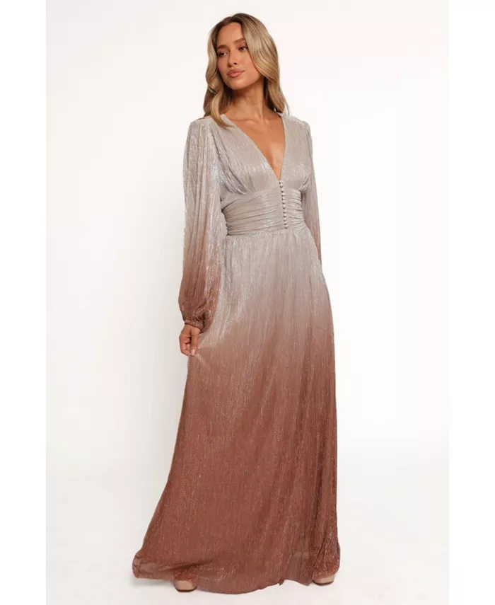 Женское платье макси Jovie Petal and Pup, серебряный
Женское платье макси Jovie Petal and Pup, серебряный