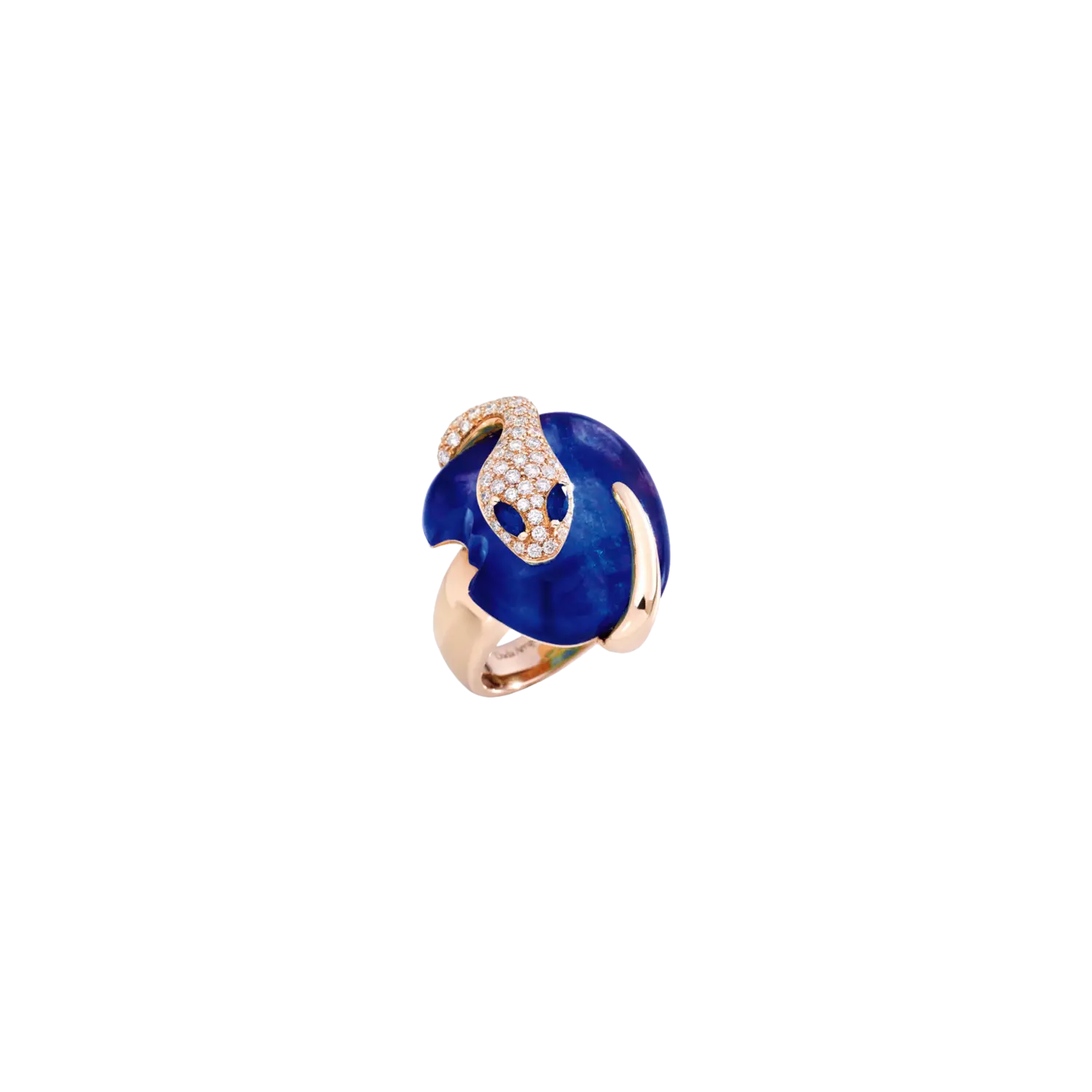 Кольцо Dada Arrigoni Malafemmina из розового золота с бриллиантами, синими сапфирами и лазуритом
Кольцо Dada Arrigoni Malafemmina из розового золота с бриллиантами, синими сапфирами и лазуритом