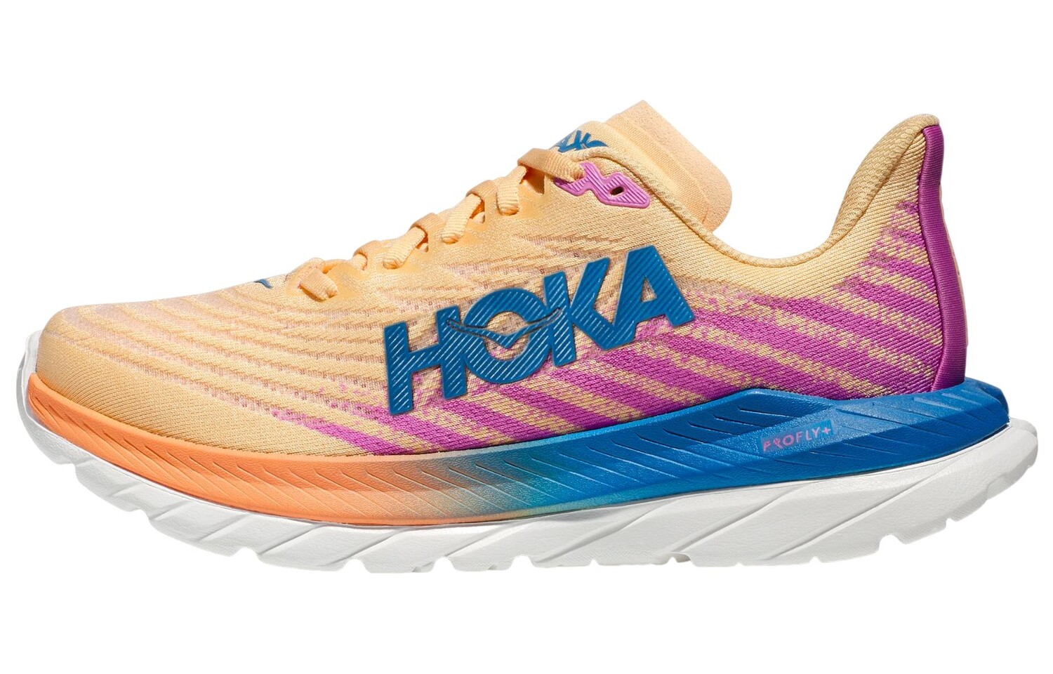 Кроссовки женские Mach 5 с низким верхом розового/оранжевого цвета Hoka One One
Кроссовки женские Mach 5 с низким верхом розового/оранжевого цвета Hoka One One