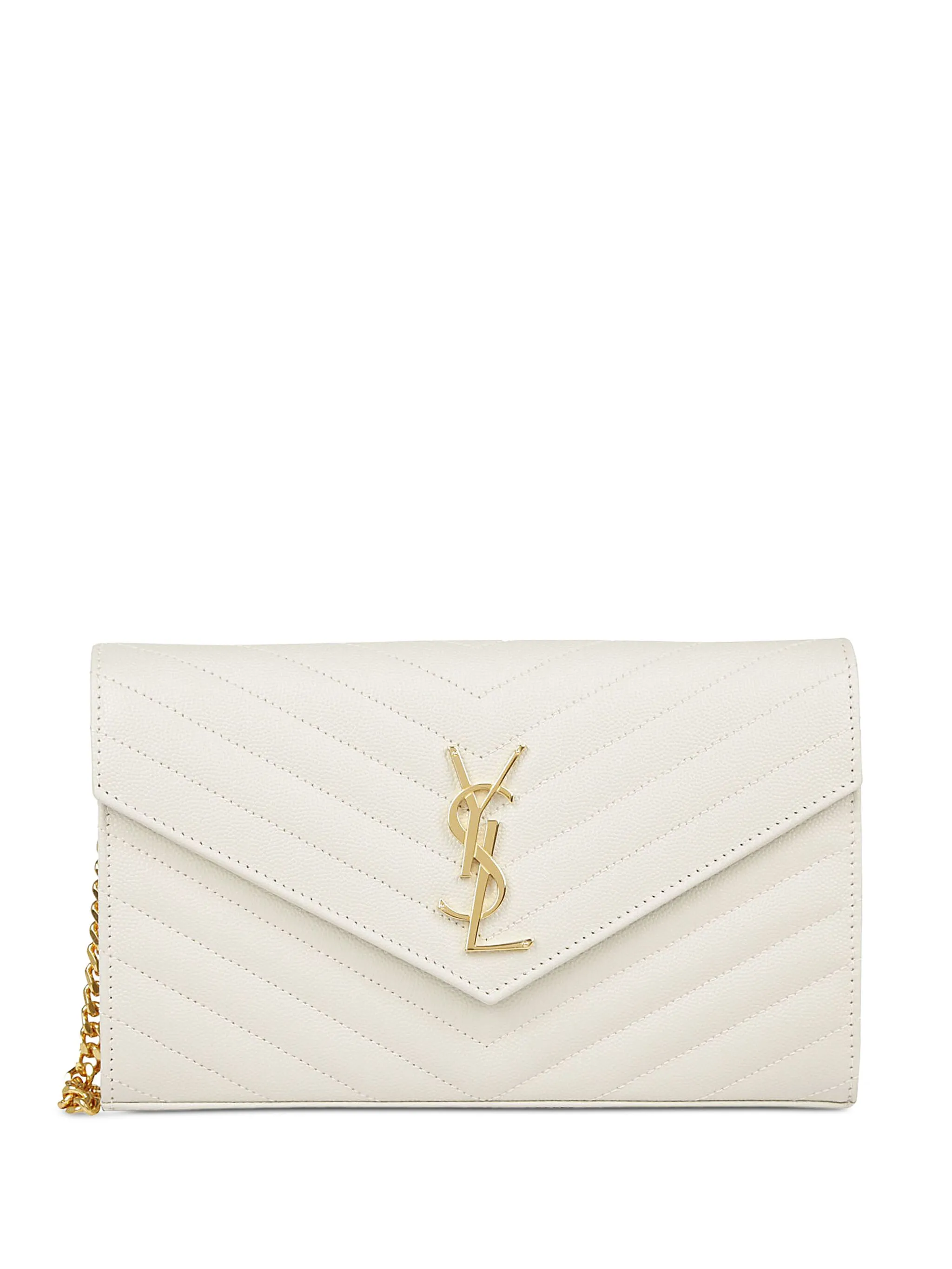 Кошелек на цепочке Cassandre Saint Laurent, белый
Кошелек на цепочке Cassandre Saint Laurent, белый