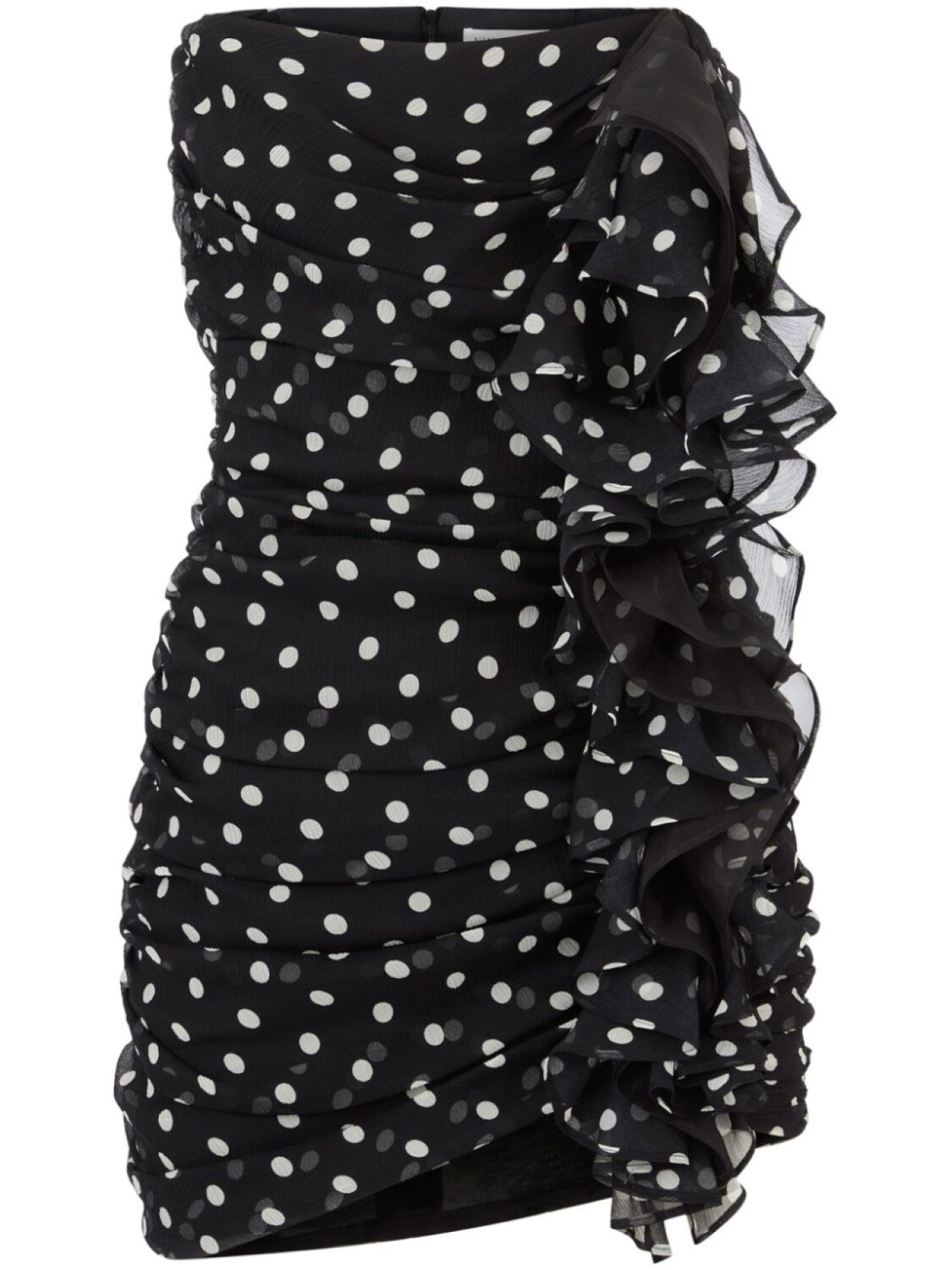 Nina Ricci платье мини в горох, черный
Nina Ricci платье мини в горох, черный