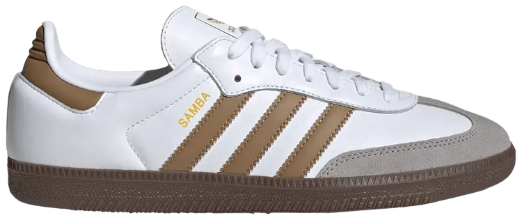Кроссовки adidas Samba OG 'White Brown Desert', белый
Кроссовки adidas Samba OG 'White Brown Desert', белый