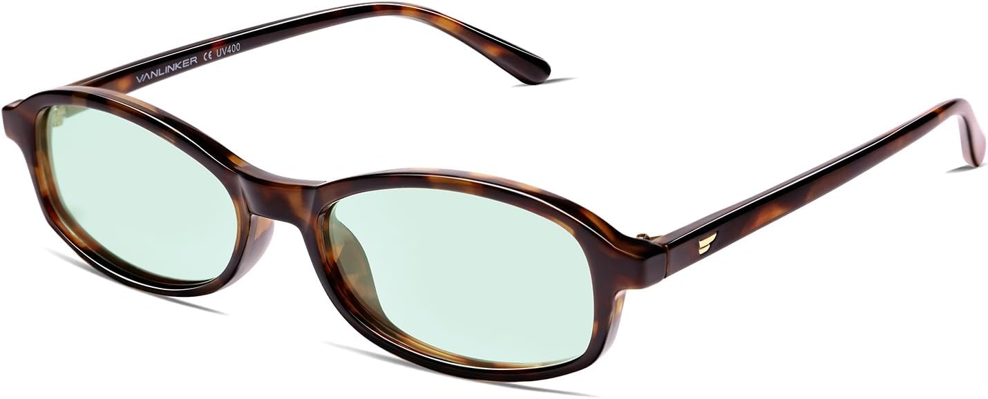 Солнцезащитные очки VANLINKER Retro Polarized Rectangle Sunglasses для женщин, модные, в стиле 90-х, маленькие квадратные, винтажные, узкая тонкая оправа VL9855, C3-tortoise Frame / Light Mint Green Lenses
Солнцезащитные очки VANLINKER Retro Polarized Rectangle Sunglasses для женщин, модные, в стиле 90-х, маленькие квадратные, винтажные, узкая тонкая оправа VL9855, C3-tortoise Frame / Light Mint Green Lenses