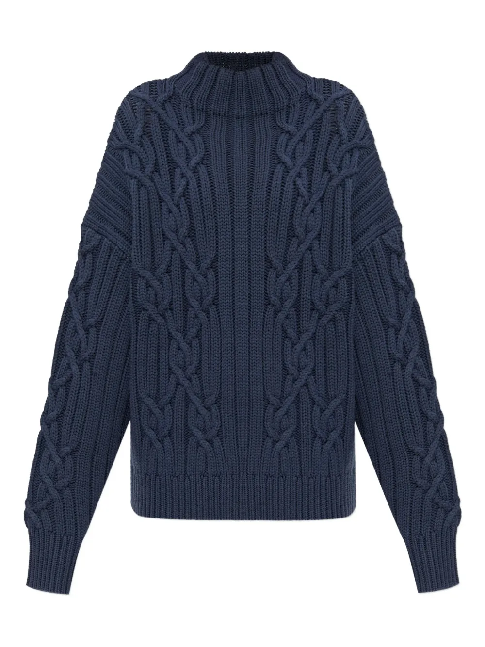 Свитер Novani фактурной вязки с высоким воротником IRO, синий
Свитер Novani фактурной вязки с высоким воротником IRO, синий