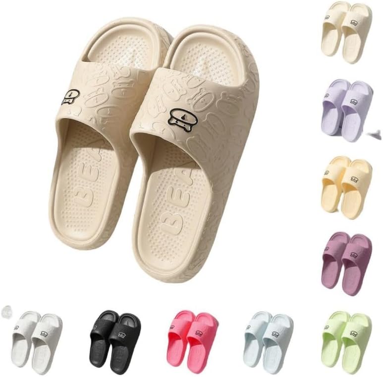 Милые шлепанцы с медвежонком для женщин Albiva, коричневый
Милые шлепанцы с медвежонком для женщин Albiva, коричневый