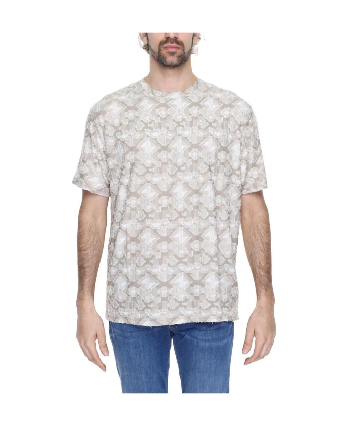 Текстурированная бежевая футболка, коллекция весна/лето Antony Morato, бежевый
Текстурированная бежевая футболка, коллекция весна/лето Antony Morato, бежевый