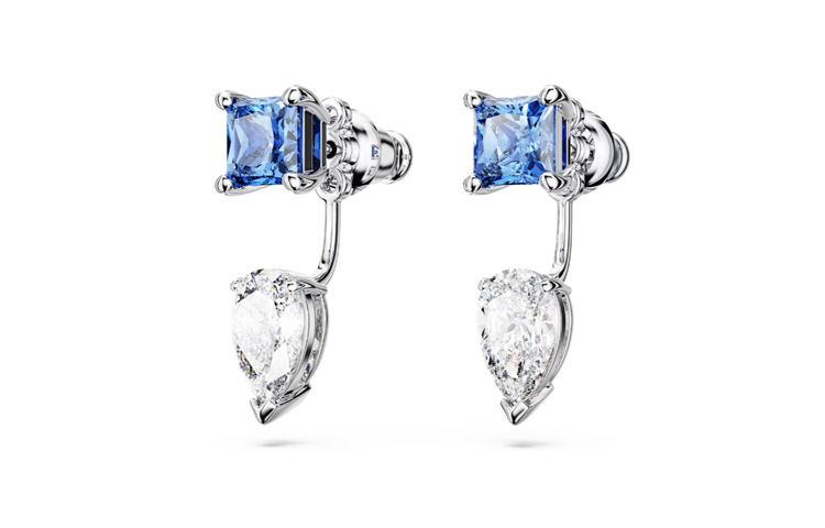 Меземера Кристалл украшенные подвесные серьги Swarovski, серебро
Меземера Кристалл украшенные подвесные серьги Swarovski, серебро