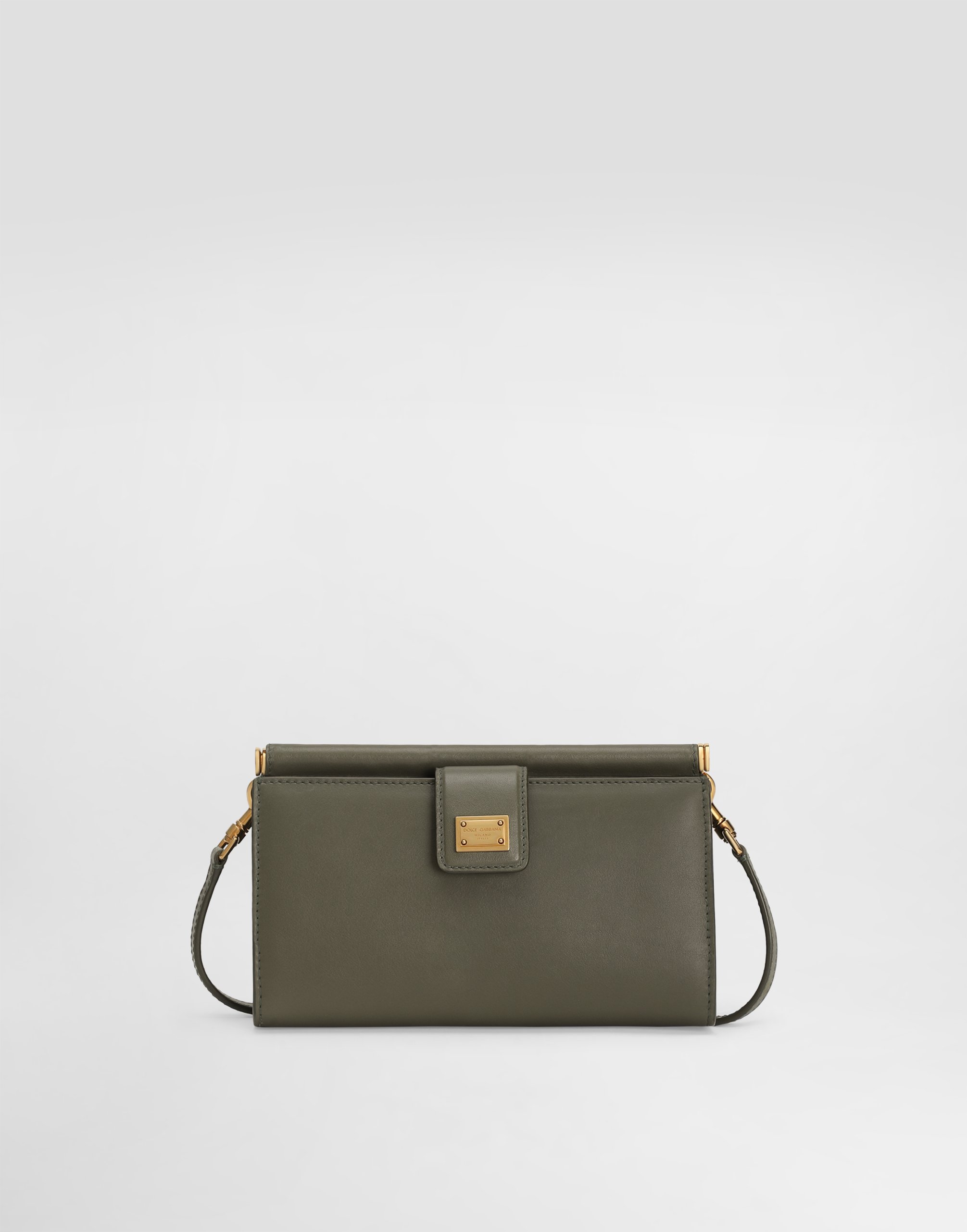 Сумка для телефона из телячьей кожи plongé Dolce & Gabbana, зеленый
Сумка для телефона из телячьей кожи plongé Dolce & Gabbana, зеленый