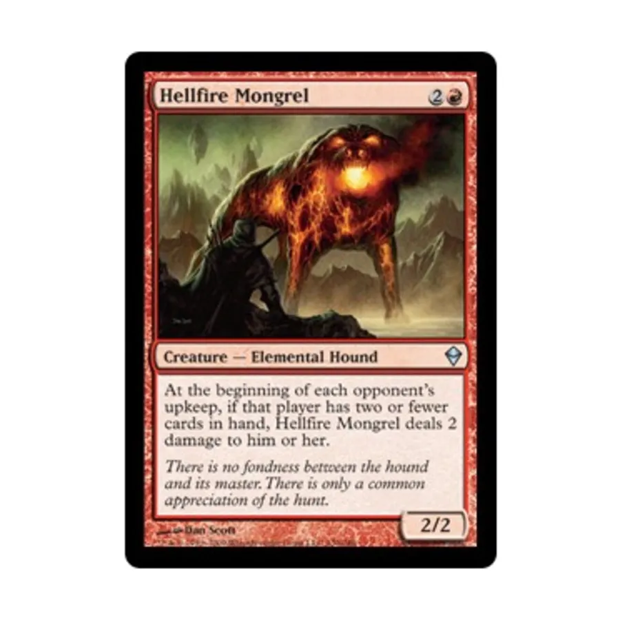 CCG Адская дворняга (U), MTG - Zendikar
CCG Адская дворняга (U), MTG - Zendikar