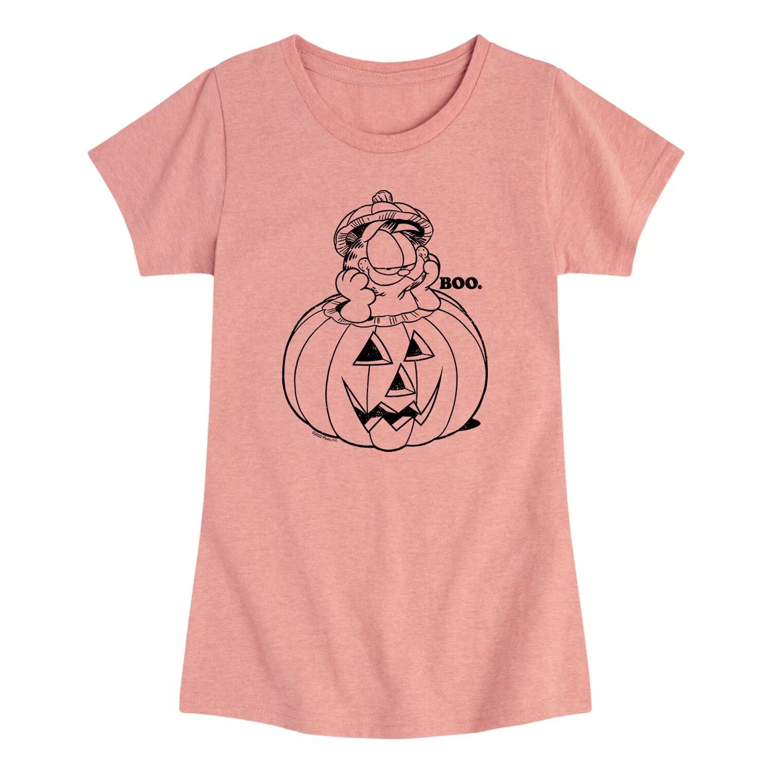 Футболка Garfield Halloween для девочек 7–16 лет с тыквой Licensed Character, розовый 
Футболка Garfield Halloween для девочек 7–16 лет с тыквой Licensed Character, розовый