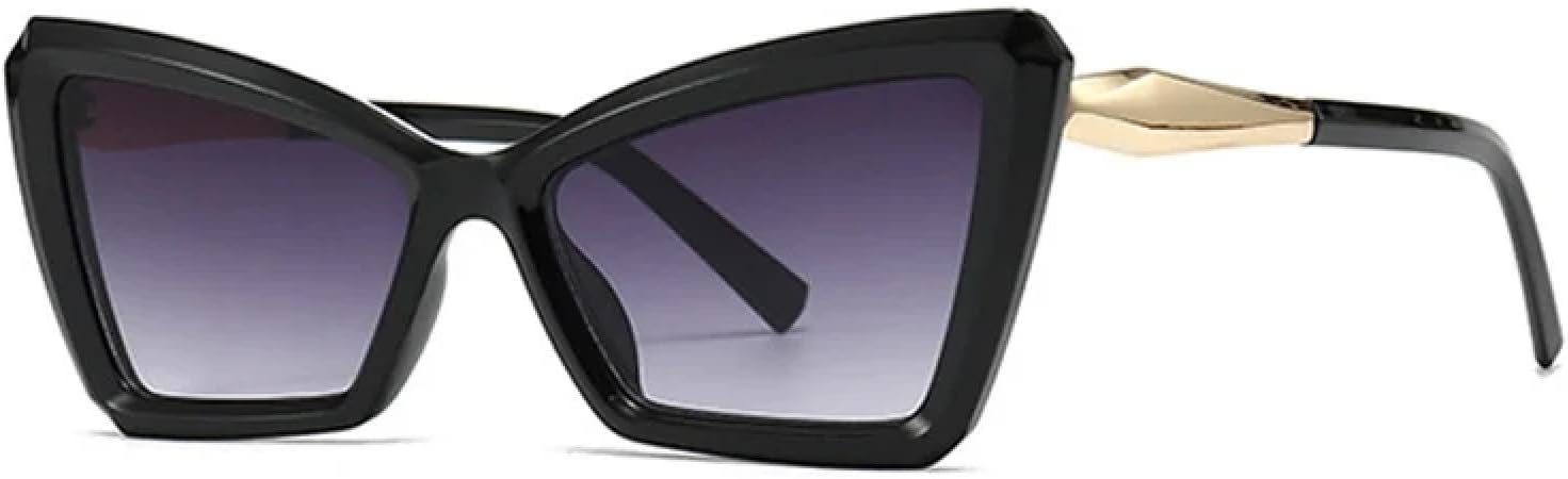 Ретро-солнцезащитные очки «кошачий глаз» для женщин с градиентным переходом цвета, модные очки для мужчин цвета чайного голубого, трендовые очки с защитой от УФ-излучения UV400 HHZZYVY, Black Gray Gradient
Ретро-солнцезащитные очки «кошачий глаз» для женщин с градиентным переходом цвета, модные очки для мужчин цвета чайного голубого, трендовые очки с защитой от УФ-излучения UV400 HHZZYVY, Black Gray Gradient