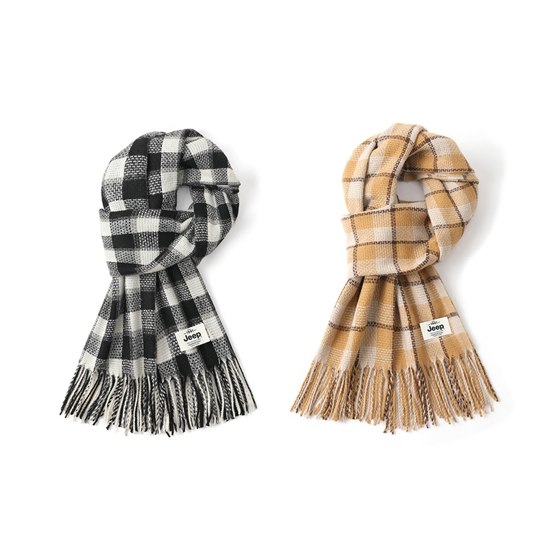 Jeep Вязаный шарф унисекс, 2 Pack (Black+Light Yellow)
Jeep Вязаный шарф унисекс, 2 Pack (Black+Light Yellow)