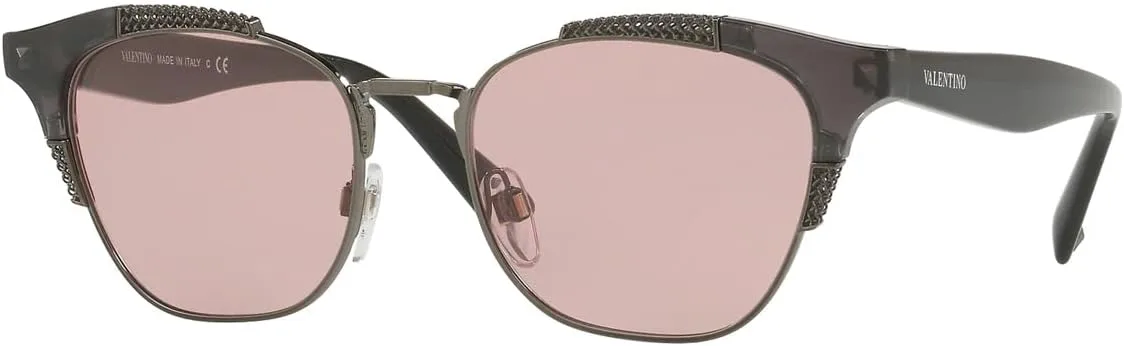 Женские солнцезащитные очки Valentino VA4027 VA/4027 5063/84 темно-опалово-серого цвета, квадратная форма, 51 мм, 506384 Sunglasses DARK OPAL GREY w/ ROSE 51mm
Женские солнцезащитные очки Valentino VA4027 VA/4027 5063/84 темно-опалово-серого цвета, квадратная форма, 51 мм, 506384 Sunglasses DARK OPAL GREY w/ ROSE 51mm