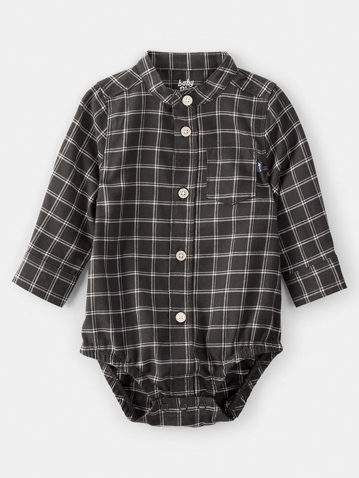 OshKosh Боди-рубашка антрацитового цвета
OshKosh Боди-рубашка антрацитового цвета