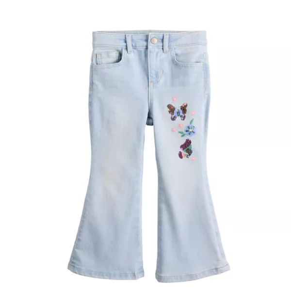 Узкие джинсы средней посадки с отделкой для девочек и малышей Jumping Beans, мультиколор
Узкие джинсы средней посадки с отделкой для девочек и малышей Jumping Beans, мультиколор