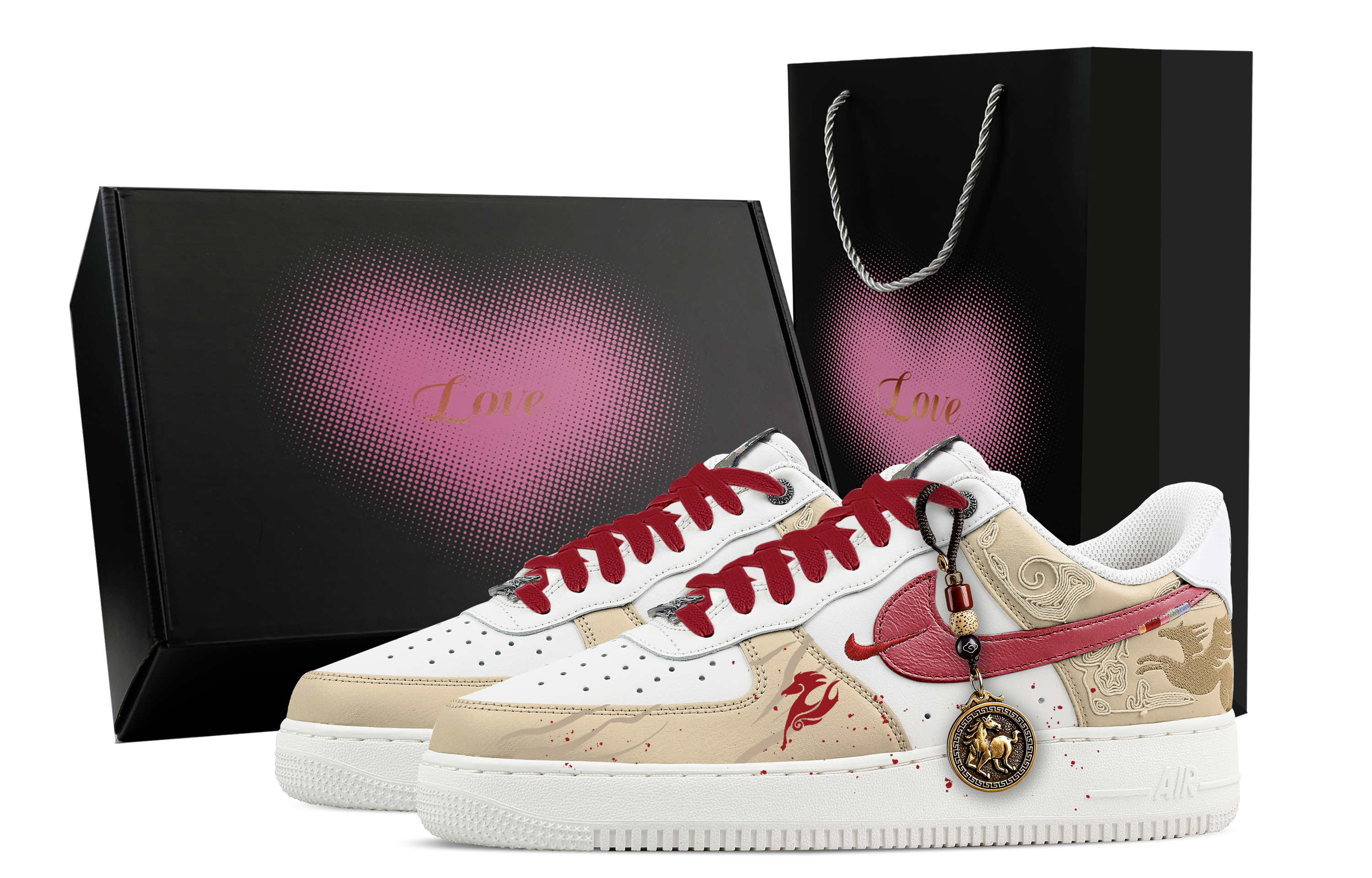 Nike Кроссовки Air Force 1 Golden Saddle, Heart Box дышащие низкие для скейтбординга мужские коричневые белые
Nike Кроссовки Air Force 1 Golden Saddle, Heart Box дышащие низкие для скейтбординга мужские коричневые белые