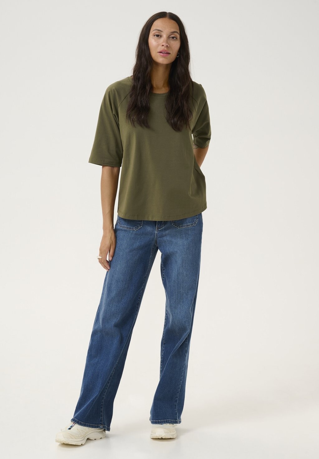 Базовая футболка JANE WIH ROUND NECK Kaffe, цвет Evergreen
Базовая футболка JANE WIH ROUND NECK Kaffe, цвет Evergreen