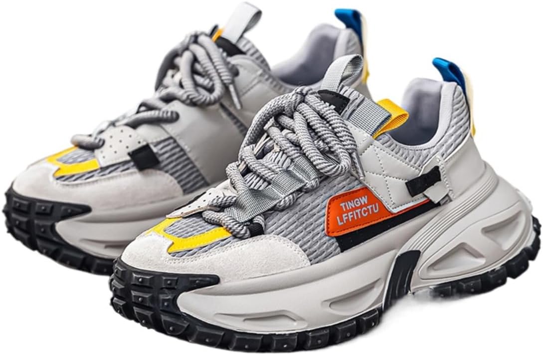Легкие сетчатые кроссовки Y2K с прочной резиновой подошвой для мужчин, для активного отдыха и спорта, удобные для ходьбы, модный дизайн с улучшенным сцеплением и поддержкой Zixcplaz, серый
Легкие сетчатые кроссовки Y2K с прочной резиновой подошвой для мужчин, для активного отдыха и спорта, удобные для ходьбы, модный дизайн с улучшенным сцеплением и поддержкой Zixcplaz, серый