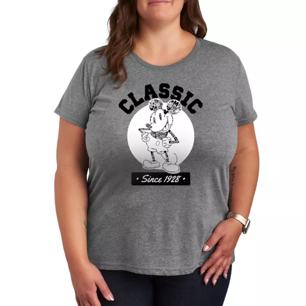 Футболка классическая с принтом Mickey Mouse 1928 Disney, серый
Футболка классическая с принтом Mickey Mouse 1928 Disney, серый