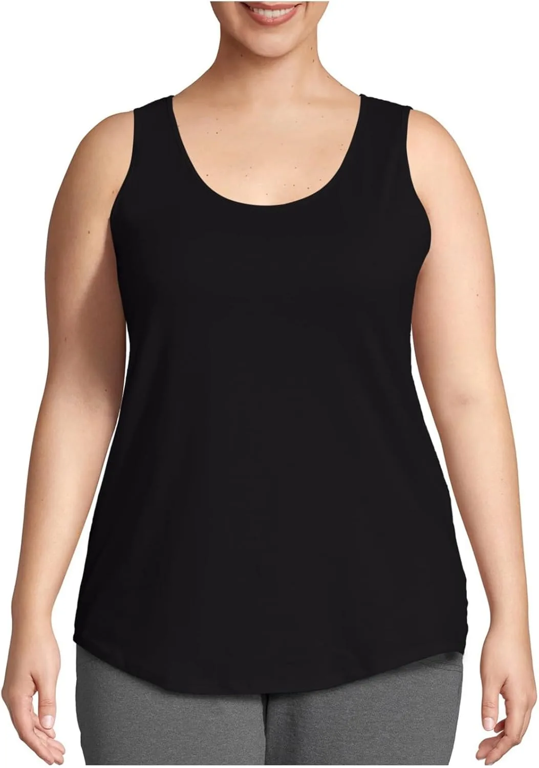 NATHGAM Женская футболка-майка Plus Size Loose Fit
NATHGAM Женская футболка-майка Plus Size Loose Fit