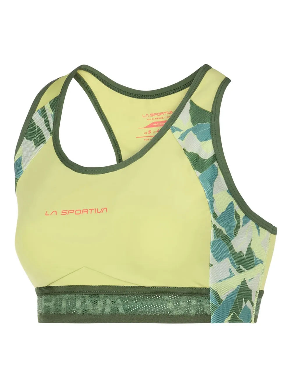 Спортивный бюстгальтер с принтом La Sportiva, зеленый
Спортивный бюстгальтер с принтом La Sportiva, зеленый