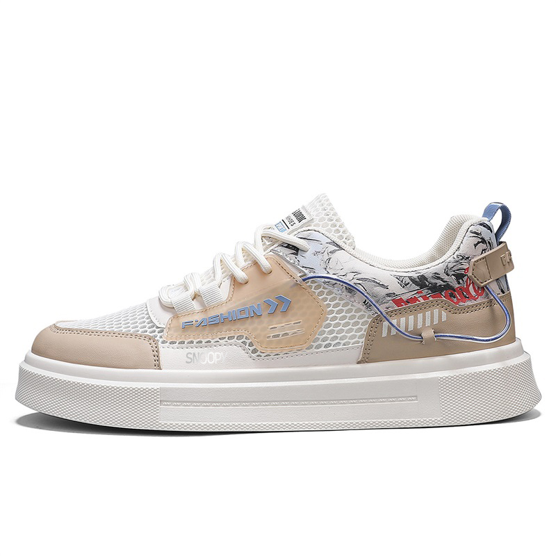 Нескользящие, амортизирующие, износостойкие, дышащие, низкие детские кроссовки для скейтбординга для подростков SNOOPY, бежевый/синий
Нескользящие, амортизирующие, износостойкие, дышащие, низкие детские кроссовки для скейтбординга для подростков SNOOPY, бежевый/синий