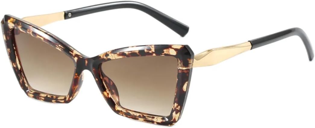 Солнцезащитные очки с защитой от УФ-излучения UV400 | Градиентные линзы с леопардовым принтом "кошачий глаз" | Для женщин и мужчин, для занятий спортом на открытом воздухе и вождения LXLHWN, Leopard Double Tea
Солнцезащитные очки с защитой от УФ-излучения UV400 | Градиентные линзы с леопардовым принтом "кошачий глаз" | Для женщин и мужчин, для занятий спортом на открытом воздухе и вождения LXLHWN, Leopard Double Tea