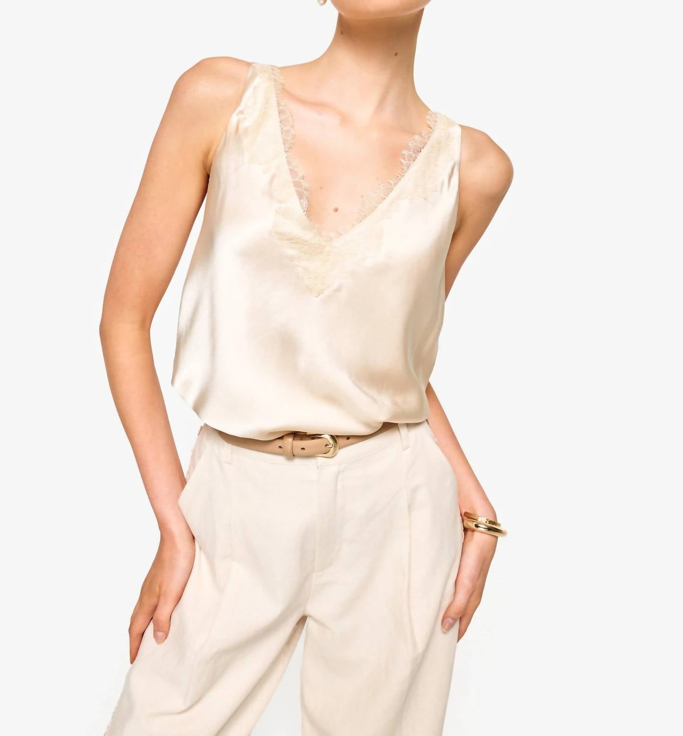 Топ Marris Camisole In Bone Cami Nyc, Bone
Топ Marris Camisole In Bone Cami Nyc, Bone