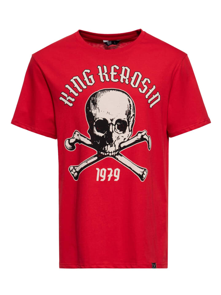 Футболка King Kerosin 1979, красный
Футболка King Kerosin 1979, красный