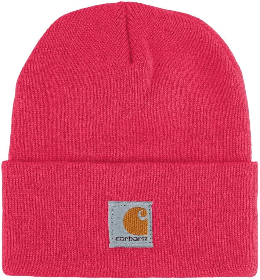 Carhartt Kids' Watch Hat Knit Beanie, Raspberry
Carhartt Kids' Watch Hat Knit Beanie, Raspberry