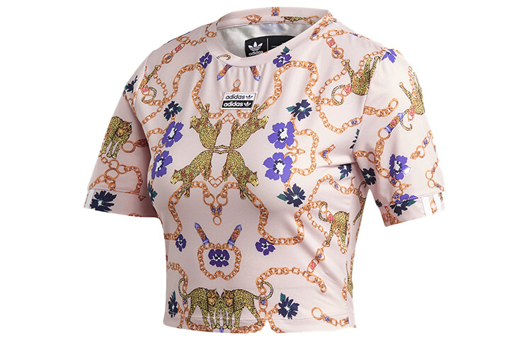 Укороченный топ женский многоцветный Adidas Originals
Укороченный топ женский многоцветный Adidas Originals