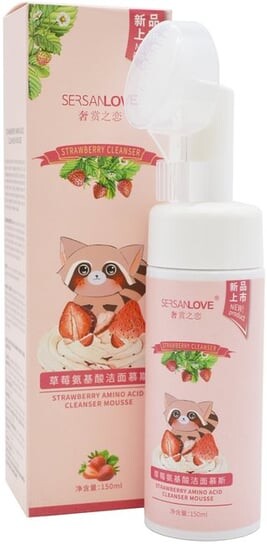 Очищающий мусс с клубничными аминокислотами, очищающая пенка для лица с экстрактом клубники, 150 мл Sersanlove
Очищающий мусс с клубничными аминокислотами, очищающая пенка для лица с экстрактом клубники, 150 мл Sersanlove