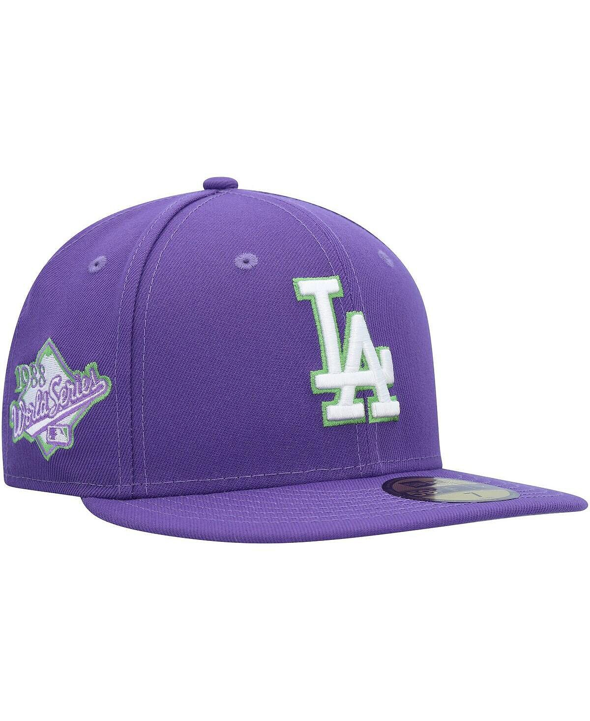 Мужская фиолетовая приталенная кепка Los Angeles Dodgers Lime Side Patch 59FIFTY New Era
Мужская фиолетовая приталенная кепка Los Angeles Dodgers Lime Side Patch 59FIFTY New Era