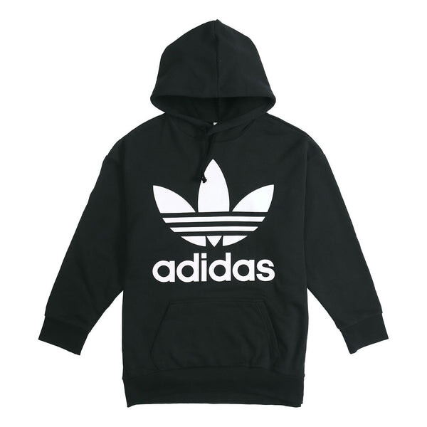 Толстовка men's originals tref over hood black Adidas, черный 
Толстовка men's originals tref over hood black Adidas, черный