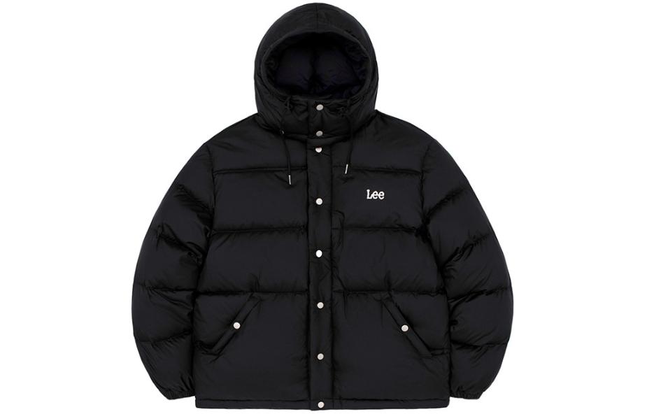Lee Пуховик унисекс черный, Black 
Lee Пуховик унисекс черный, Black