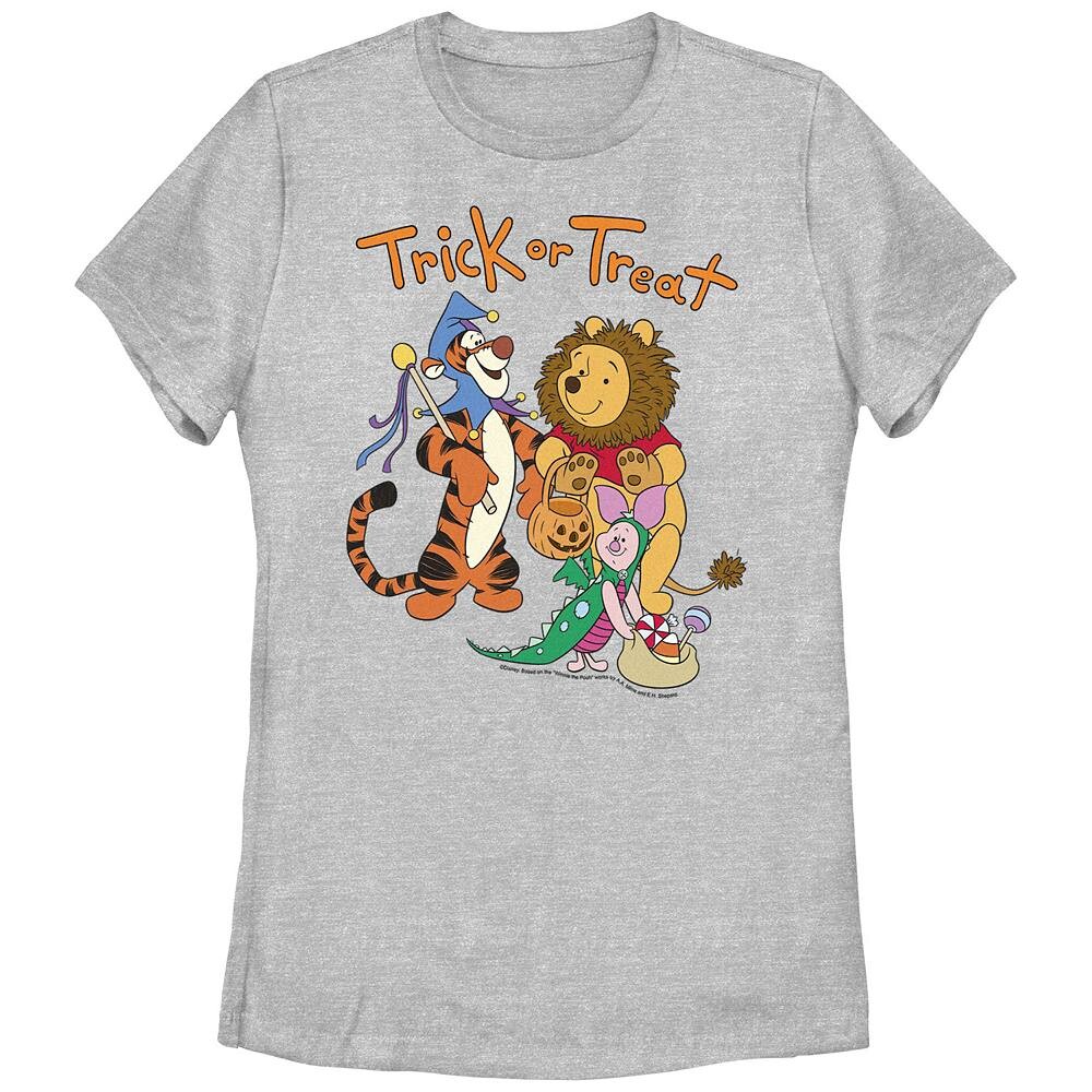 Детская футболка с рисунком Винни-Пуха и его друзей «Кошелек или угощение» от Disney, цвет Athletic Heather
Детская футболка с рисунком Винни-Пуха и его друзей «Кошелек или угощение» от Disney, цвет Athletic Heather