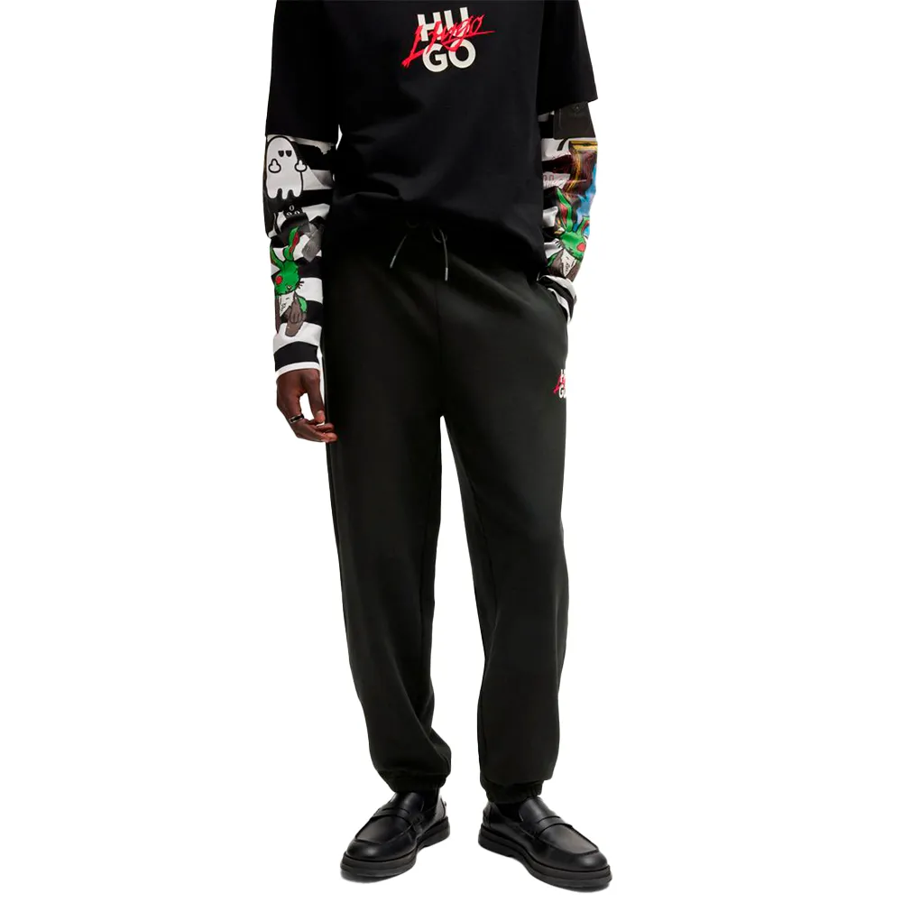 Брюки HUGO Dlogopante 10249110, черный
Брюки HUGO Dlogopante 10249110, черный