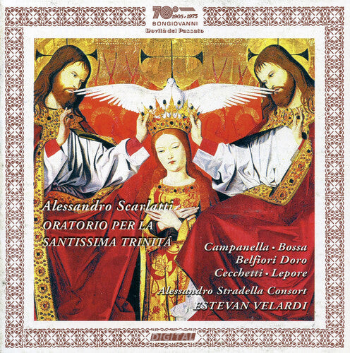 CD диск Scarlatti / Campanella / Bossa / Doro / Velardi: Oratorio Per la Santissima Trinita
CD диск Scarlatti / Campanella / Bossa / Doro / Velardi: Oratorio Per la Santissima Trinita