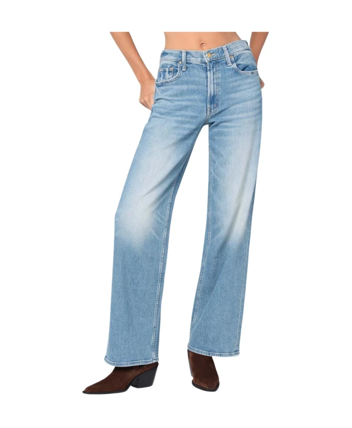 Расклешенные джинсы Mother, синий
Расклешенные джинсы Mother, синий