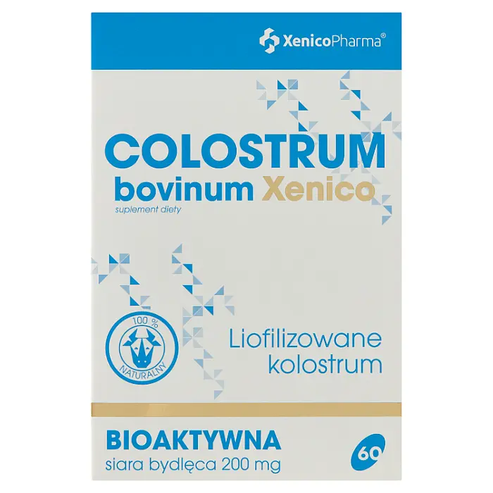 Препарат, укрепляющий иммунитет Xenico Colostrum Bovinum, 60 шт 
Препарат, укрепляющий иммунитет Xenico Colostrum Bovinum, 60 шт