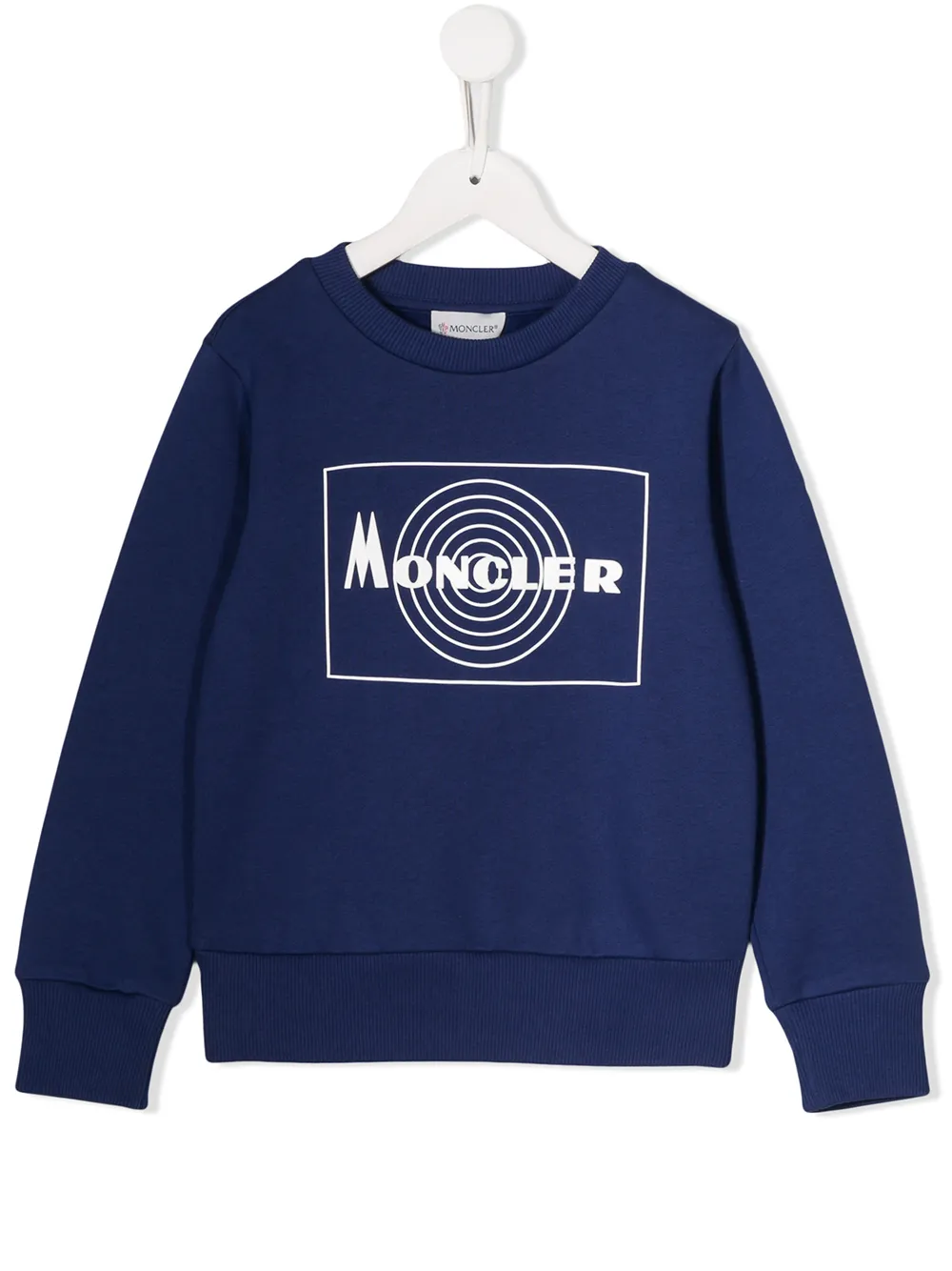 Декорированная толстовка Moncler Enfant, синий
Декорированная толстовка Moncler Enfant, синий
