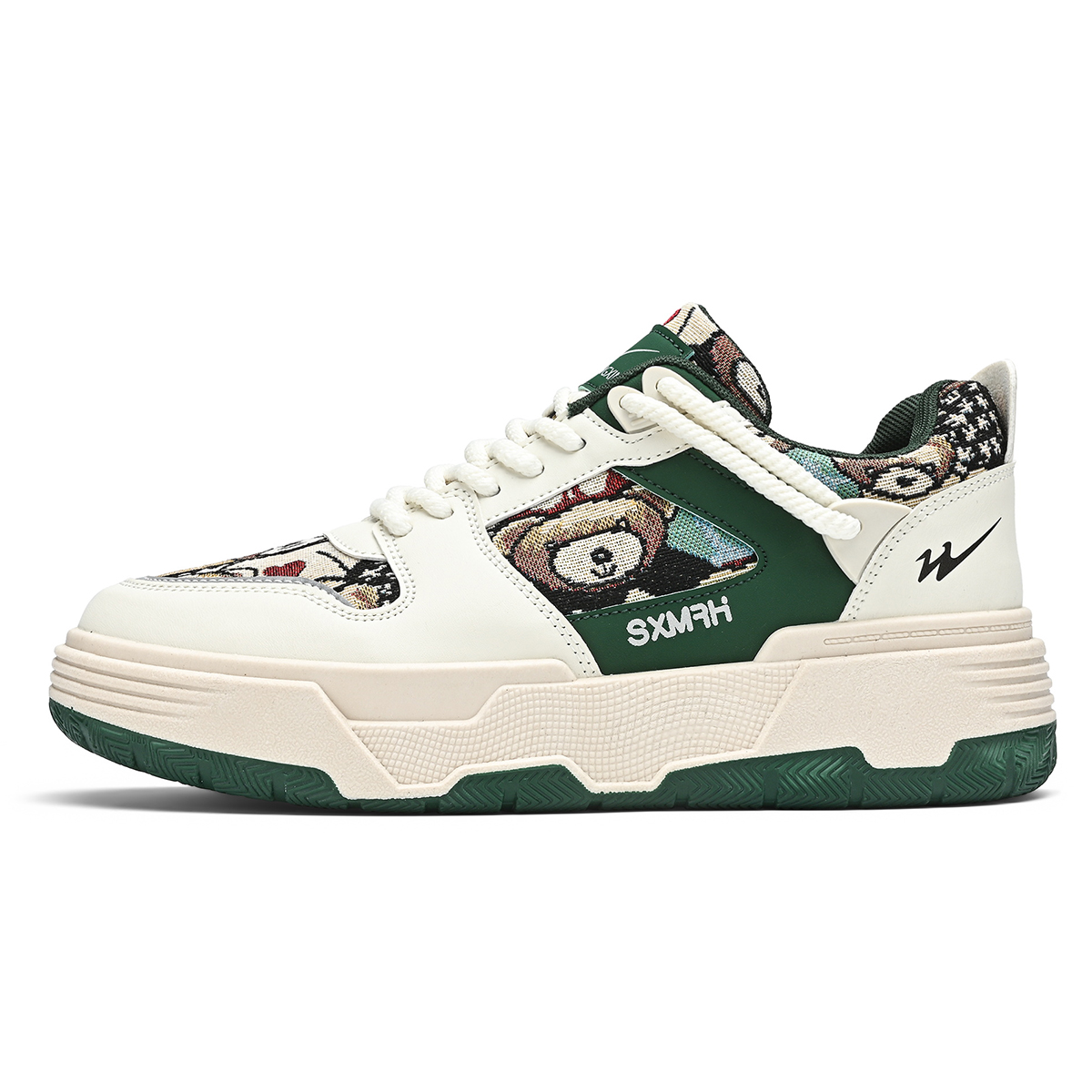 Binary Мужские низкие скейтерские кеды бежево-зеленые, цвет Beige Green
Binary Мужские низкие скейтерские кеды бежево-зеленые, цвет Beige Green