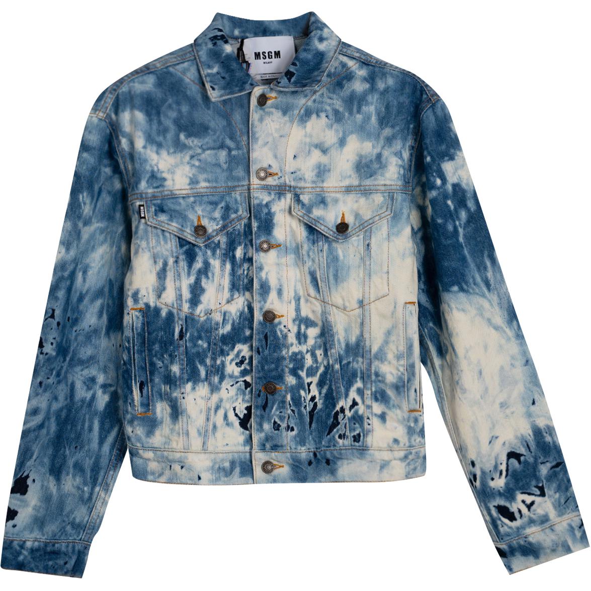 MSGM Джинсовая куртка мужская синяя
MSGM Джинсовая куртка мужская синяя