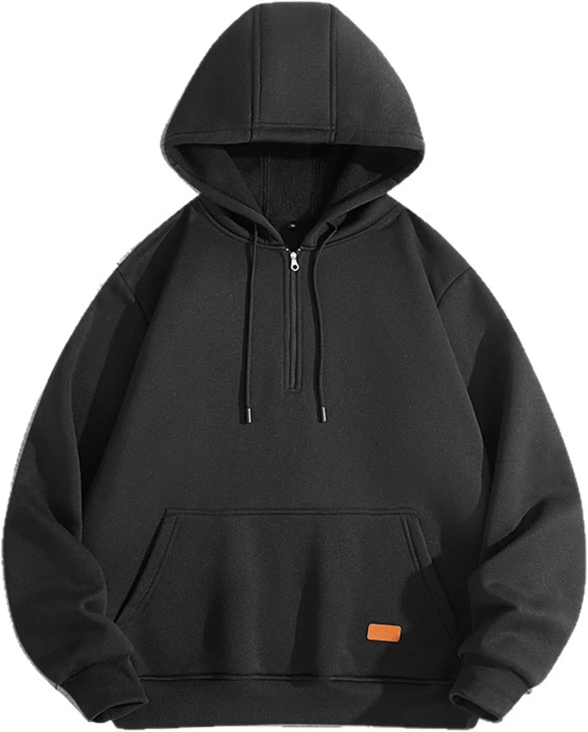 Мужской худи с молнией на четверть, оверсайз
Мужской худи с молнией на четверть, оверсайз