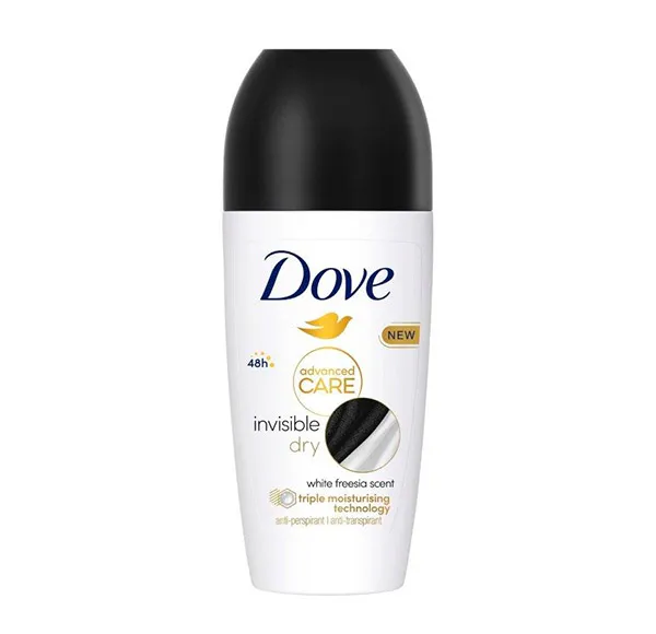 Шариковый дезодорант-антиперспирант Advanced Care Invisible Dry Dove, 150 ml
Шариковый дезодорант-антиперспирант Advanced Care Invisible Dry Dove, 150 ml