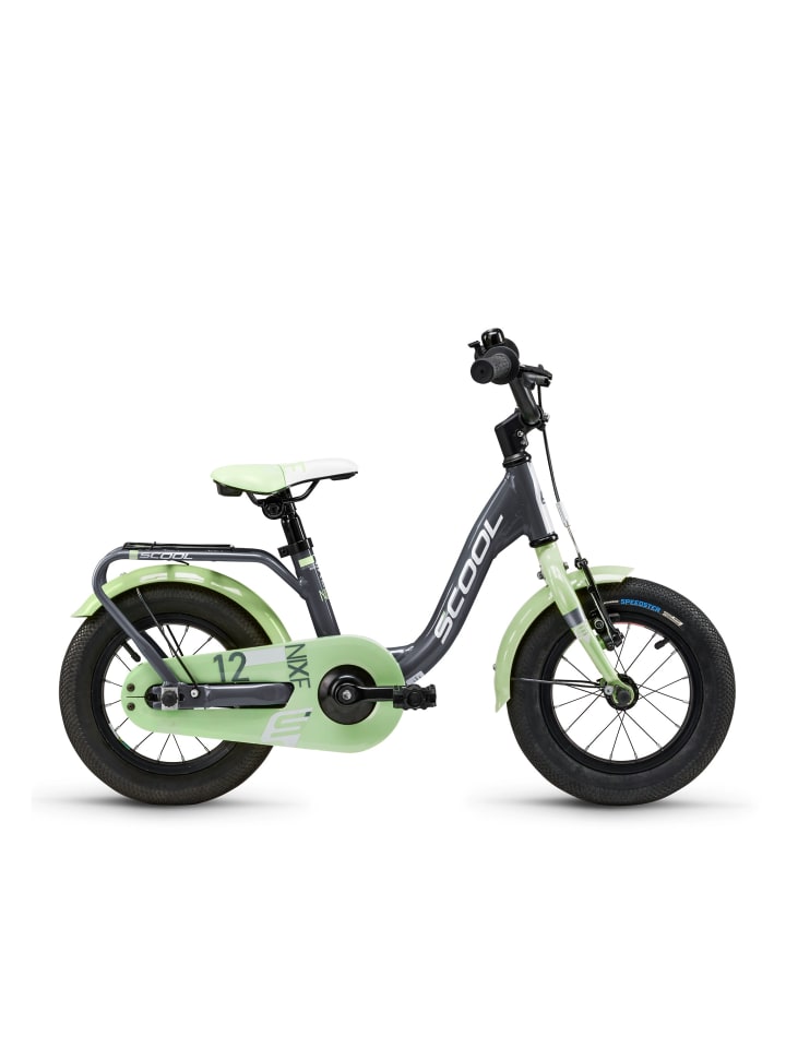 Детский велосипед - niXe 12 дюймов, 1 скорость | от 2 лет - темно-серый/пастельно-зеленый S'COOL
Детский велосипед - niXe 12 дюймов, 1 скорость | от 2 лет - темно-серый/пастельно-зеленый S'COOL