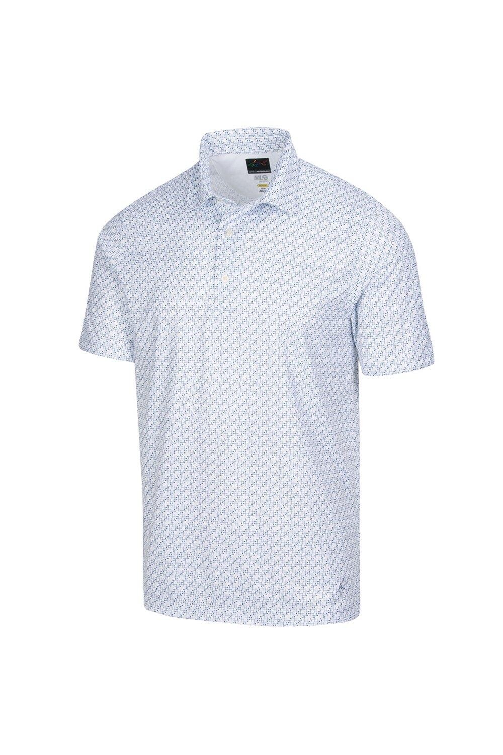 Рубашка-поло для гольфа с принтом «Microlux» ML75 Iron Greg Norman, белый
Рубашка-поло для гольфа с принтом «Microlux» ML75 Iron Greg Norman, белый